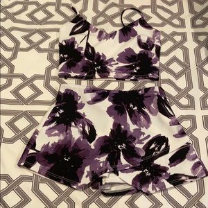floral two piece set